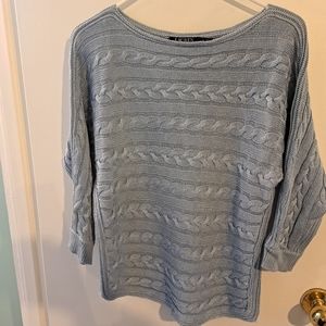 Ralph Lauren Size Small Slate Blue Boatneck Sweater